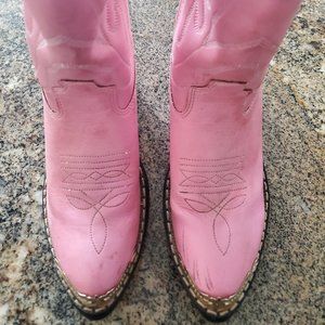 Pink Cowboy Boots